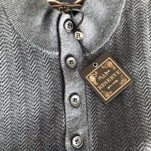 Jos Bank Reserve cotton sweater.Men’s Medium NWT